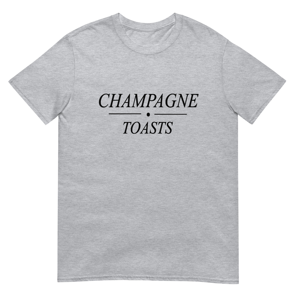 Champagne Toast Short-Sleeve Men's T-Shirt