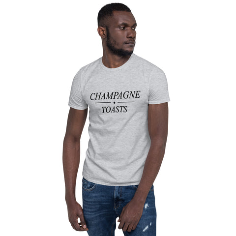 Champagne Toast Short-Sleeve Men's T-Shirt – Champagne Suite