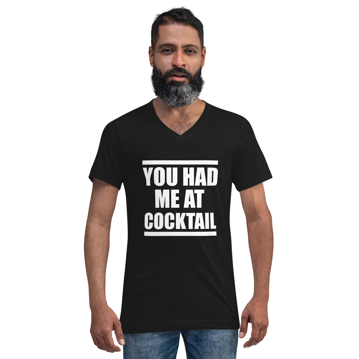 You Had Me Men Short Sleeve V-Neck T-Shirt