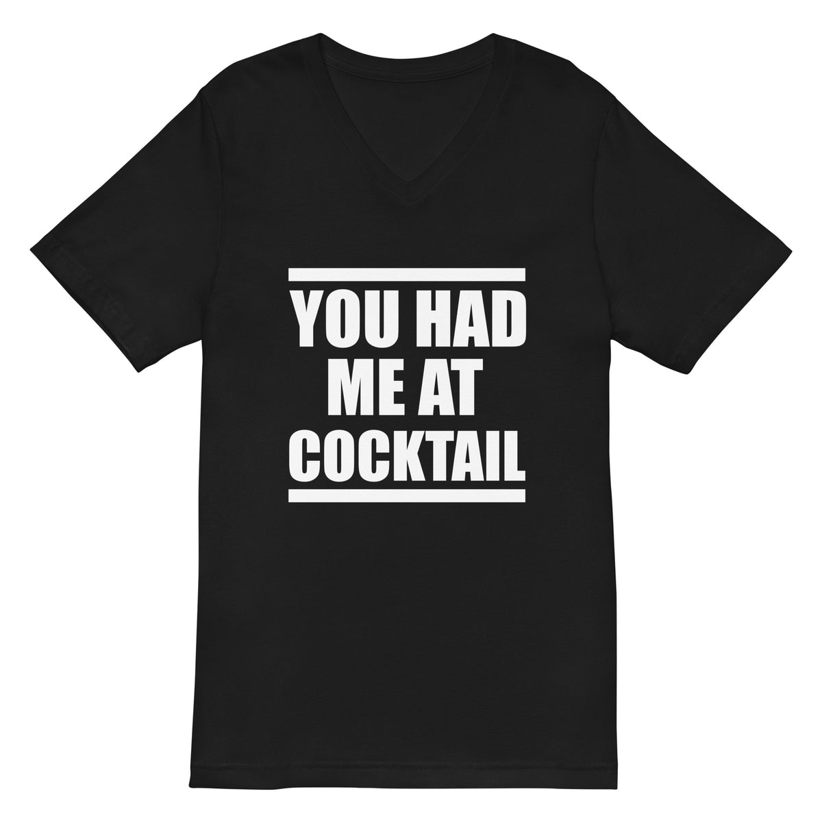 You Had Me Men Short Sleeve V-Neck T-Shirt