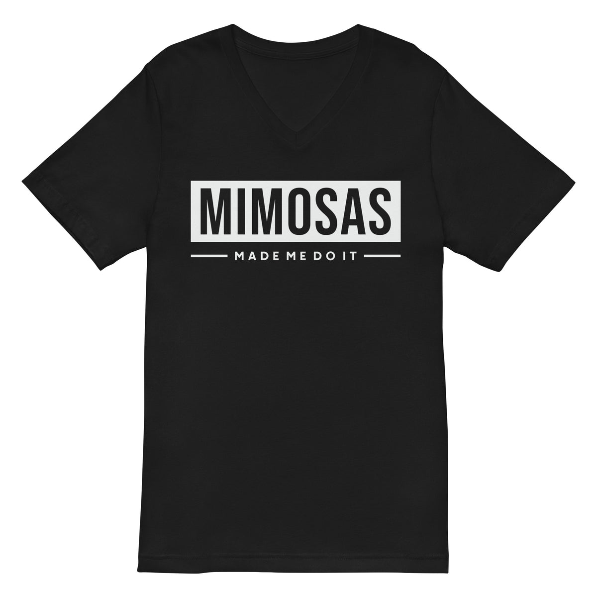 Mimosas Unisex Short Sleeve V-Neck T-Shirt