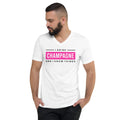 I Drink Champagne Unisex Short Sleeve V-Neck T-Shirt