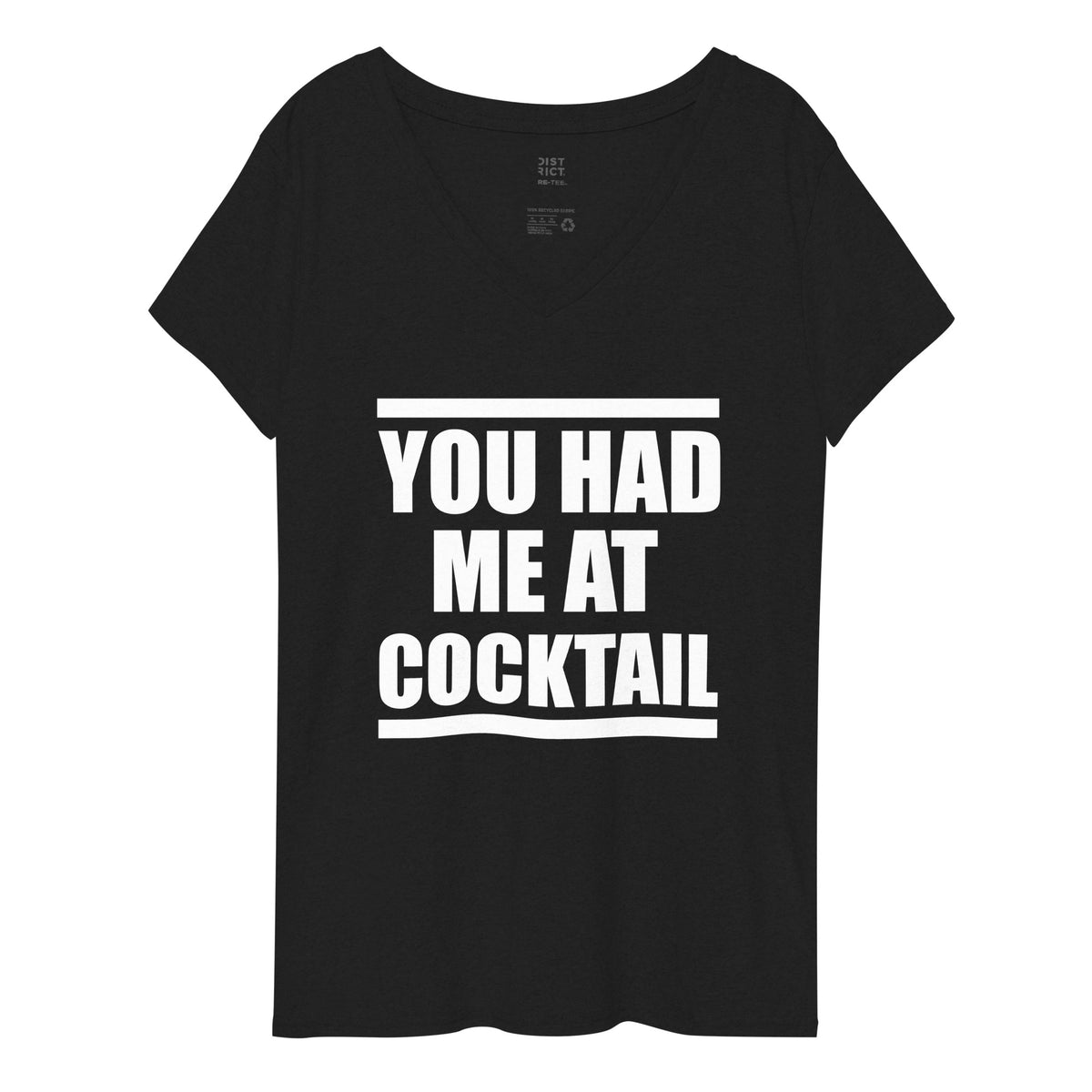 You Had Me Women’s Recycled V-Neck T-Shirt