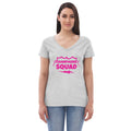 Champagne Squad Women’s Recycled V-Neck T-Shirt