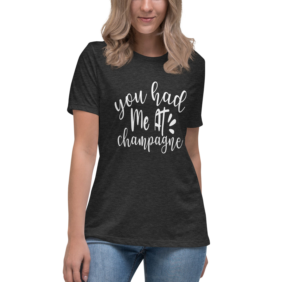 At Champagne Women's Relaxed T-Shirt