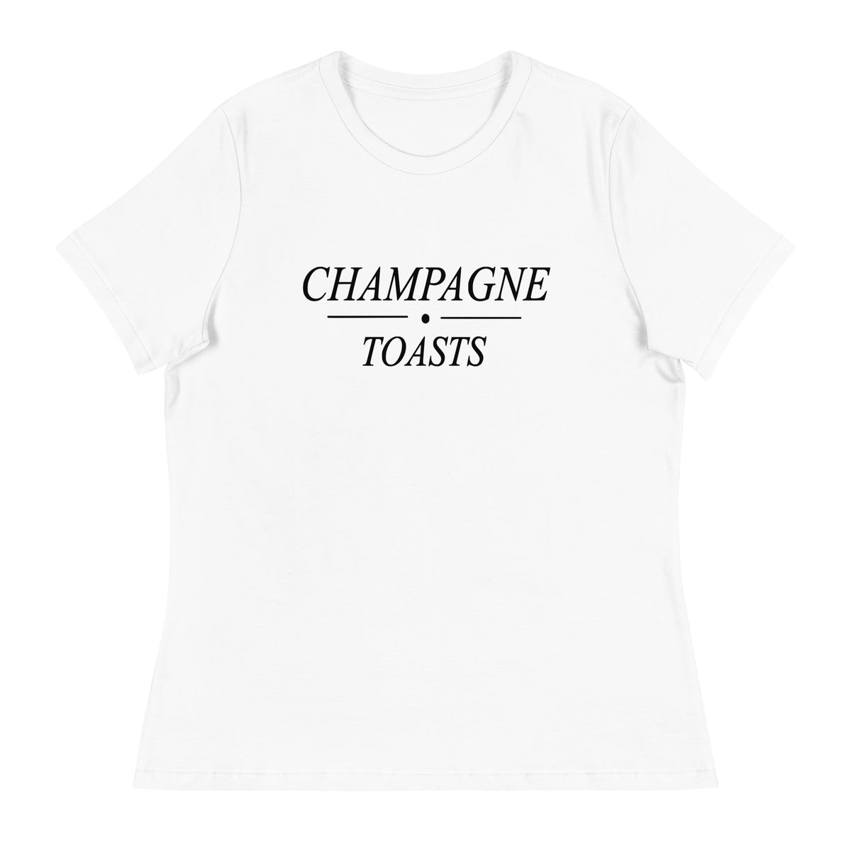 Champagne Toast Women's Relaxed T-Shirt