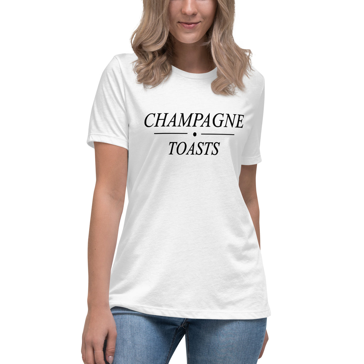 Champagne Toast Women's Relaxed T-Shirt