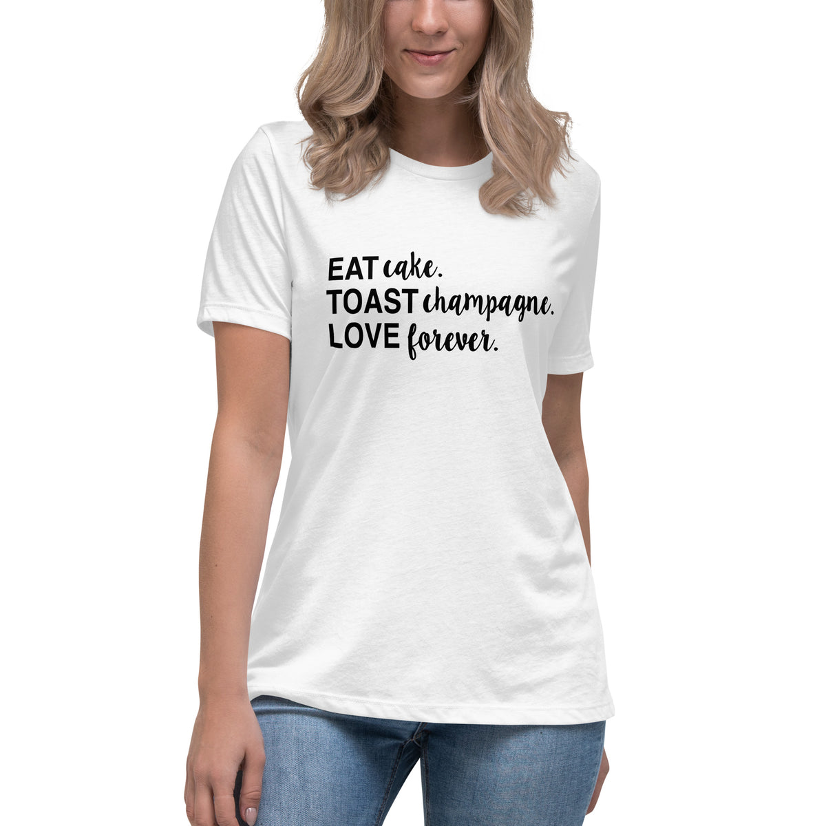 Eat Toast Love Women's Relaxed T-Shirt