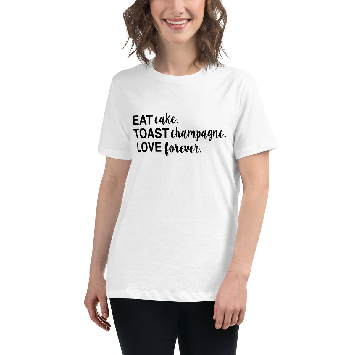 Eat Toast Love Women's Relaxed T-Shirt