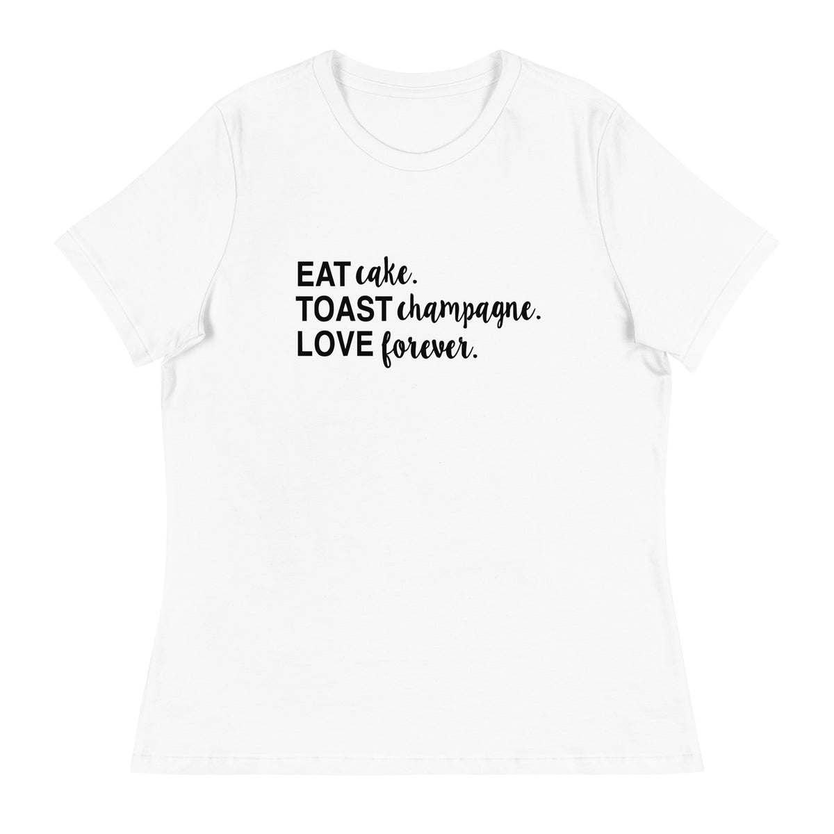 Eat Toast Love Women's Relaxed T-Shirt